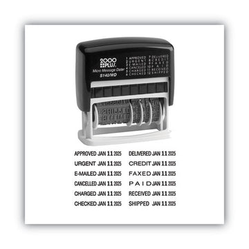 COSCO 2000PLUS® Micro Message Dater, Self-inking freeshipping - TVN Wholesale